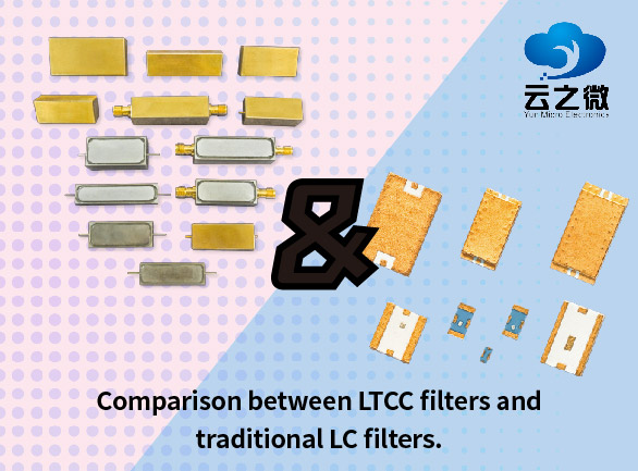 Comparaison entre les filtres LTCC et les filtres LC traditionnels.